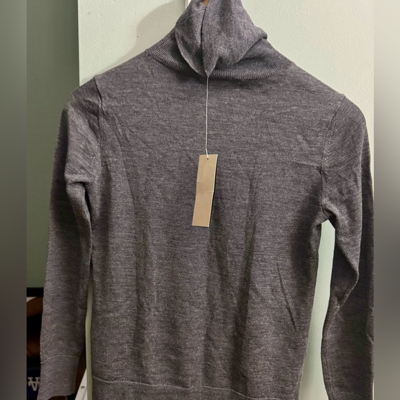 WOMEN MERINO WOOL TURTLENECK SWEATER - Picture 6 of 14